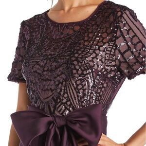 NEW R&M Richards Sequin Top Dress